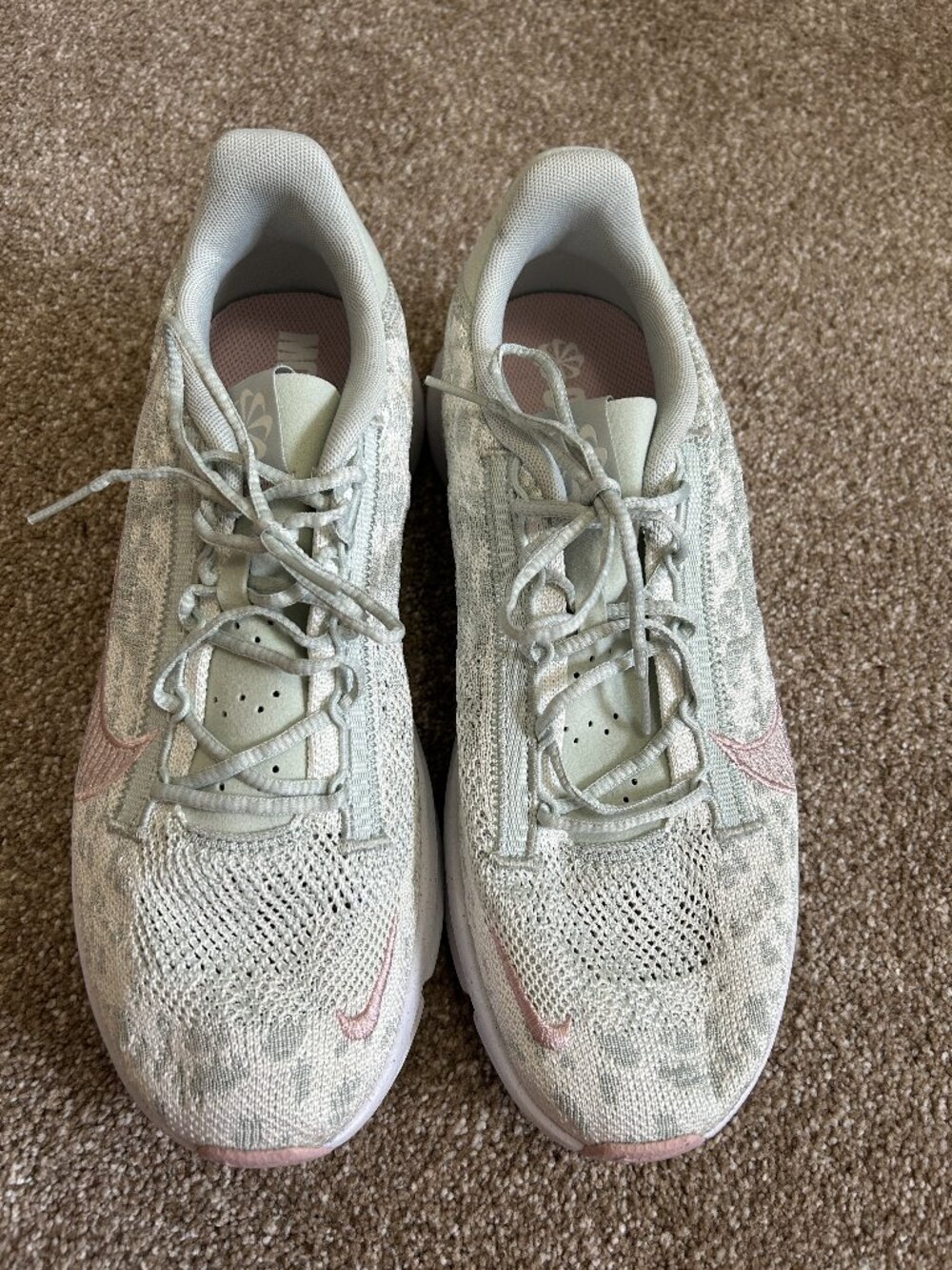 Nike SuperRep Go 3 Next Nature Flyknit Womens Gray Cross Training Shoes - 11